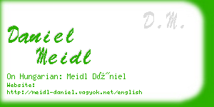 daniel meidl business card